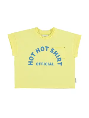 piu piu chick t'shirt | yellow w/ ice cream print