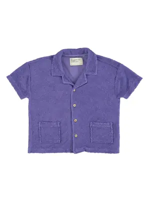 piu piu chick hawaiian shirt | purple