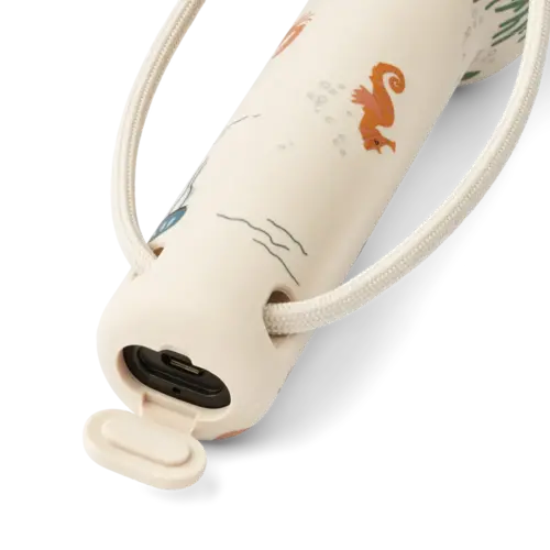 liewood gry printed flashlight sea creature/sandy