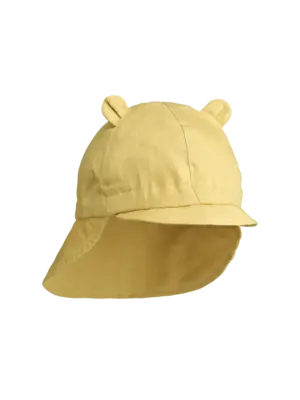 liewood Gorm linen sun hat with ears crispy corn