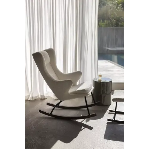 quax Rocking Chair De Luxe - Adult - Cream