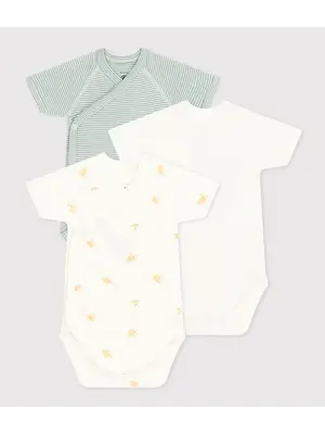 petit bateau set van 3 overslagbody sea turtle print