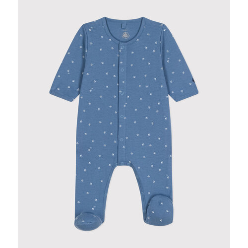 petit bateau Katoenen babypyjama paw print beach