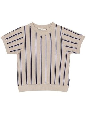 house of jamie Ribbed tee vertical stripes