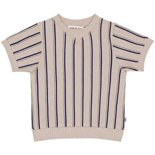 house of jamie Ribbed tee vertical stripes