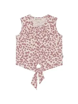 house of jamie Knotted tanktop rose leo