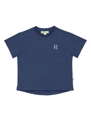 house of jamie Oversized tee deep blue