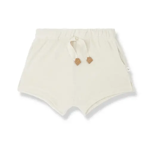 one more in the family Nolita terry jersey short ivory