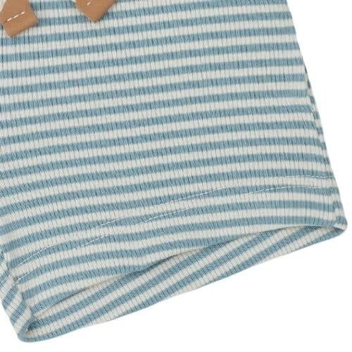 one more in the family Stela striped rib jersey bermuda shark