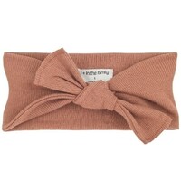 Maik plain rib jersey bandeau apricot