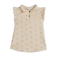 Baby dress terry petit coeur rose