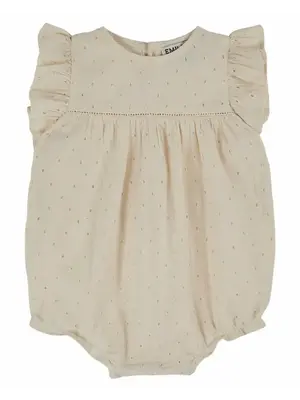 emile et Ida Baby romper chantilly