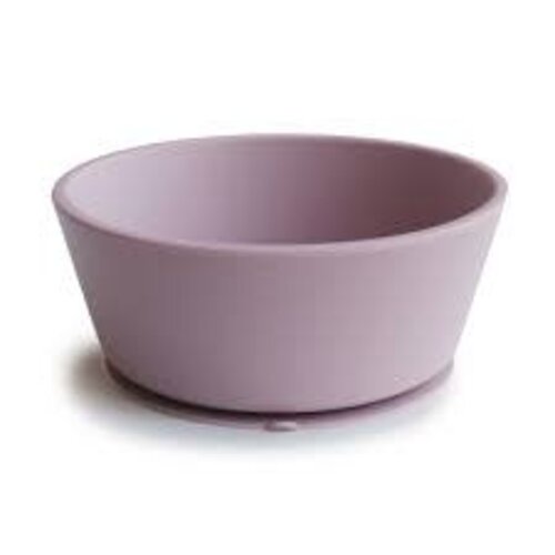 mushie Silicone Suction Bowl - Soft Lilac