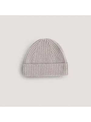 mushie Chunky Knit Beanie - Beige