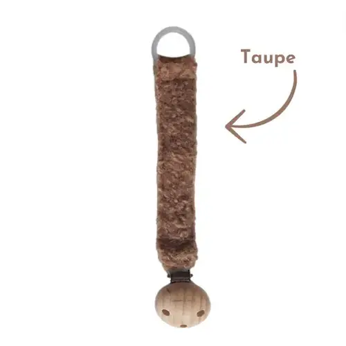 chewies & more Chewie clip teddy taupe