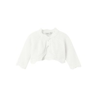 nbfdelli ls knit bolero bright white