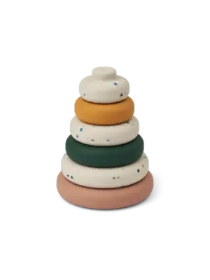 liewood Dag printed stacking tower spalsh dots/sea shell