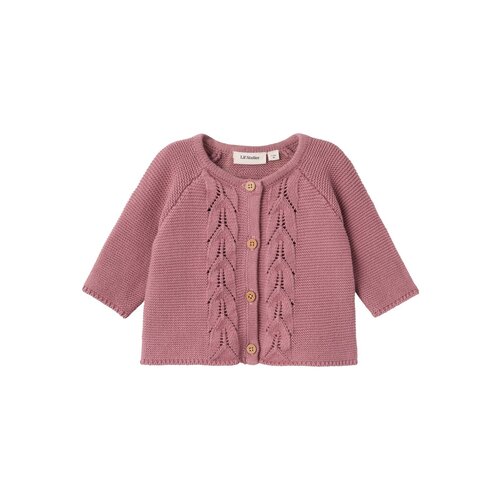 lil' atelier Dora ls loose knit card nostalgie rose