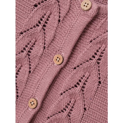 lil' atelier Dora ls loose knit card nostalgie rose