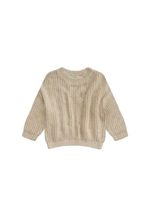 your wishes Knit montana sweater sand