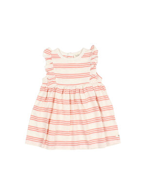 buho BB stripes dress rose clay