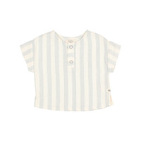 BB stripes shirt sky grey