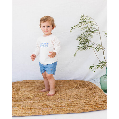 buho BB sunset jumper talc