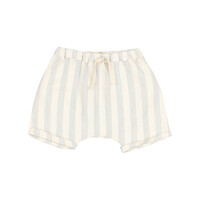 BB stripes shorts sky grey