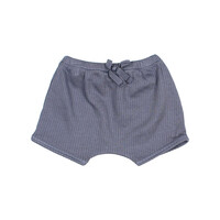 BB rib shorts blue stone