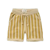 sweat short stripe print