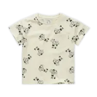 t-shirt pocket strong man print