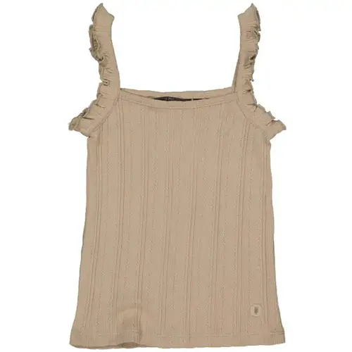 levv labels MILAIL knitted singlet taupe