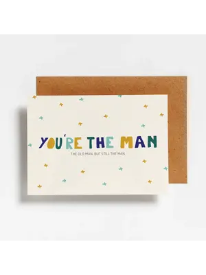 hello august Postcard - you're the man