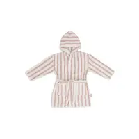 Badjas wild rose terry stripes 3-4 jaar