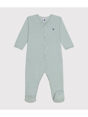 petit bateau Gestreepte pyjama met lange mouw paul/marshmallow