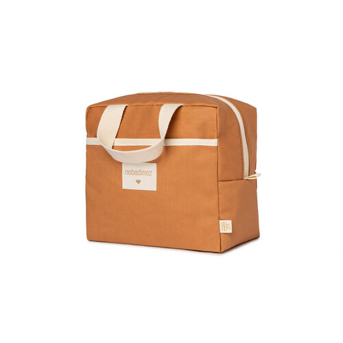 nobodinoz SUNSHINE INSULATED LUNCH BAG cinnamon