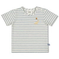 Tshirt gestreept - A roarable - indigo melange