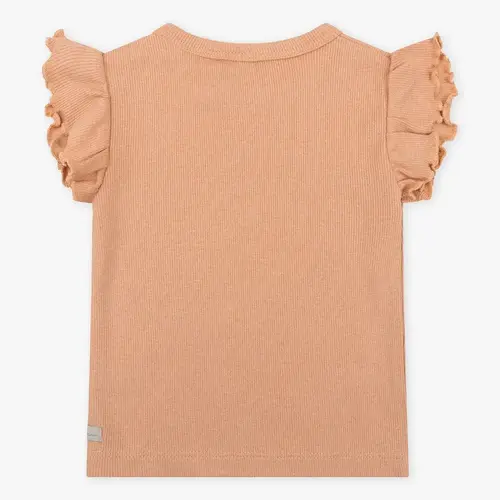 daily7 Organic T-shirt Shortsleeve Rib | Light Coral