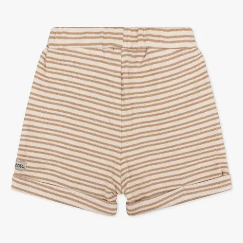 daily7 Organic Short Stripe Rib | Cream