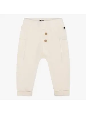 daily7 Organic Cargo Jogpants | Cream