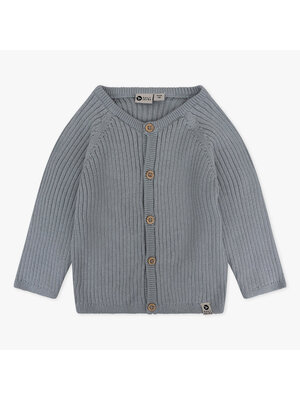 daily7 Knitted Cardigan | Grey Blue