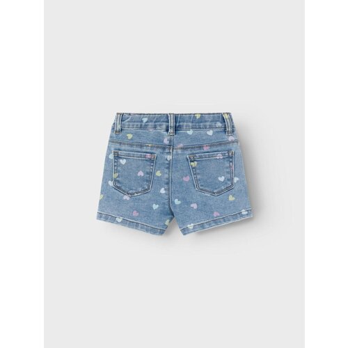 name it salli slim dnm short 3555 multico hearts