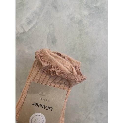 lil' atelier freja sock lil rose dust