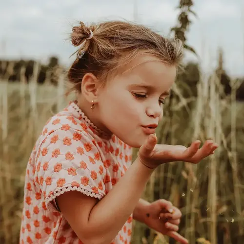 your wishes Juna jurk met geborduurde bloemen zephr