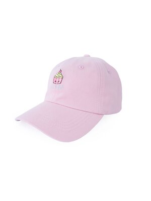 lil'boo cupcake dad cap pink