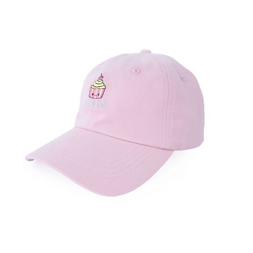 lil'boo cupcake dad cap pink