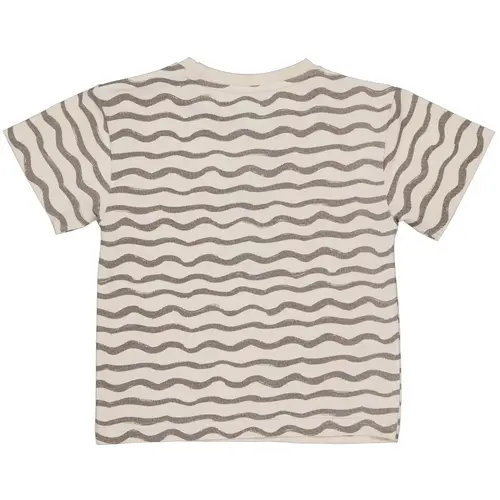 levv labels MALO oversized shortsleeve AOP grey stripe