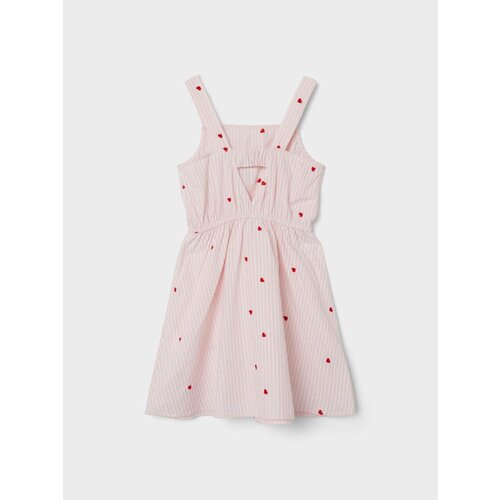 name it faheart strap dress parfait pink