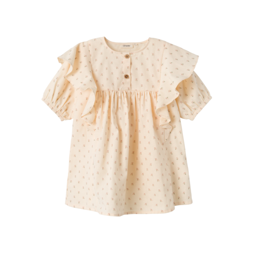 lil' atelier famaja ss loose dress lil turtledove