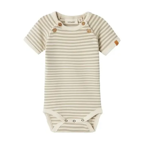 lil' atelier Geo fon ss body lil moss gray